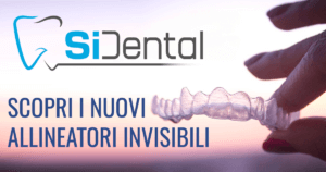 un'immagine che mostra un apparecchio invisibile per i denti utilizzato presso Sidental, studio dentistico a Sinalunga